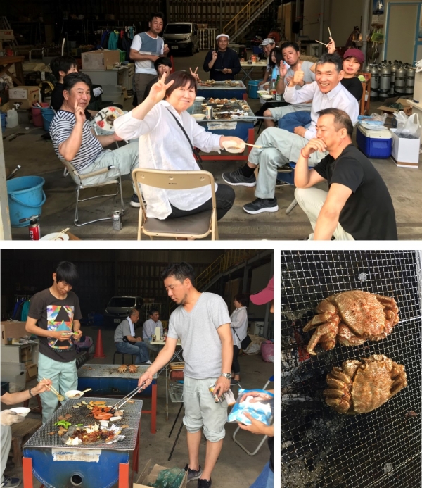 創立記念日 バーベキュー大会 コスモ海洋株式会社